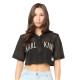 Karl Kani Γυναικείο πουκάμισο Mesh Cropped Baseball Shirt